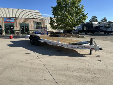 New 2026 Liberty Industries LE14K 7X19+3B8 Flatbed Trailer