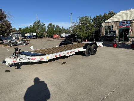 New 2026 Liberty Industries LE14K 7X19+3B8 Flatbed Trailer