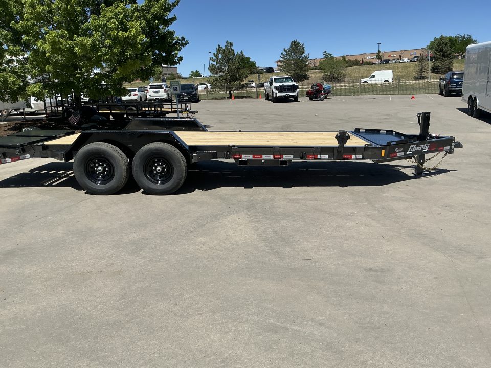 New 2026 Liberty Industries 14K 7X17+3B8 Flatbed Trailer