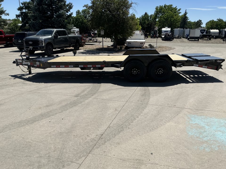 New 2026 Liberty Industries 14K 7X17+3B8 Flatbed Trailer