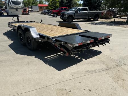 New 2026 Liberty Industries 14K 7X17+3B8 Flatbed Trailer