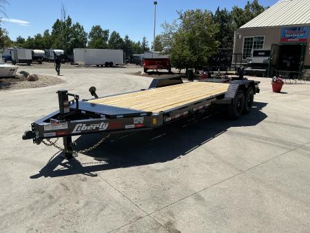 New 2026 Liberty Industries 14K 7X17+3B8 Flatbed Trailer