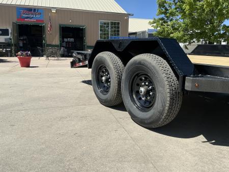 New 2026 Liberty Industries 14K 7X17+3B8 Flatbed Trailer