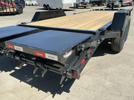 New 2026 Liberty Industries 14K 7X17+3B8 Flatbed Trailer