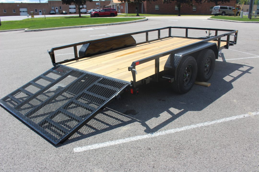 New 2026 Sure-Trac 7' x 14' Tandem Axle Tube Top Utility Trailer - 7000# GVW