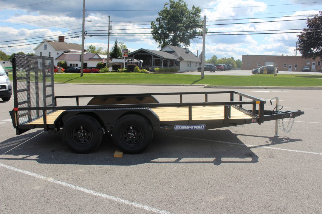 New 2026 Sure-Trac 7' x 14' Tandem Axle Tube Top Utility Trailer - 7000# GVW