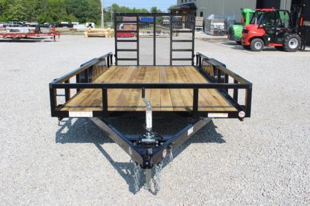 New 2026 Sure-Trac 7' x 16' Tandem Axle Tube Top Utility Trailer - 7000# GVW