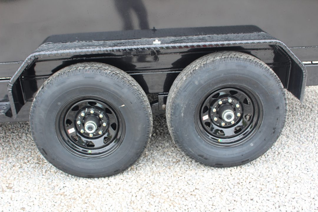 New 2026 Sure-Trac 7' x 16' Hydraulic Dump Trailer - 4' Steel Sides - Telescopic Ram - 14000# GVW