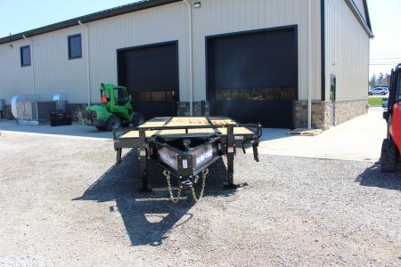 New 2026 Sure-Trac 8.5' x 20' + 5' Low Profile Beaver Tail Deckover Flatbed - 22,500# GVW