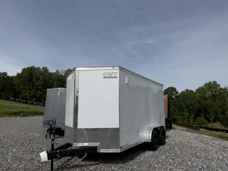 New 2026 Covered Wagon Trailers 7x14 TA3 7' POLY Cargo / Enclosed Trailer