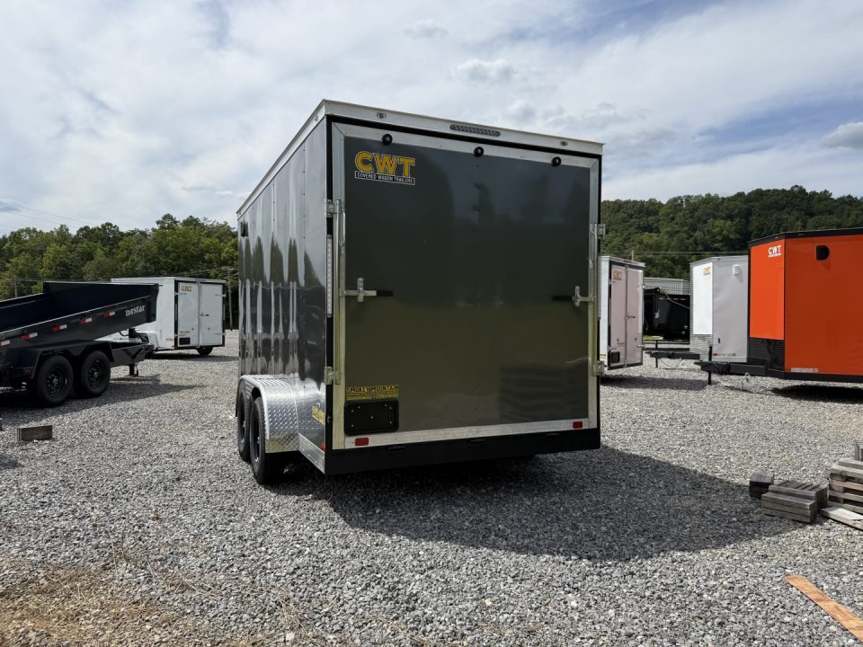 New 2026 Covered Wagon Trailers 7X14 TA2 6.5 int Cargo / Enclosed Trailer