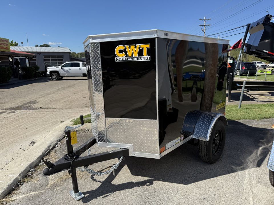 New 2026 Covered Wagon Trailers 4X6 SA Cargo / Enclosed Trailer