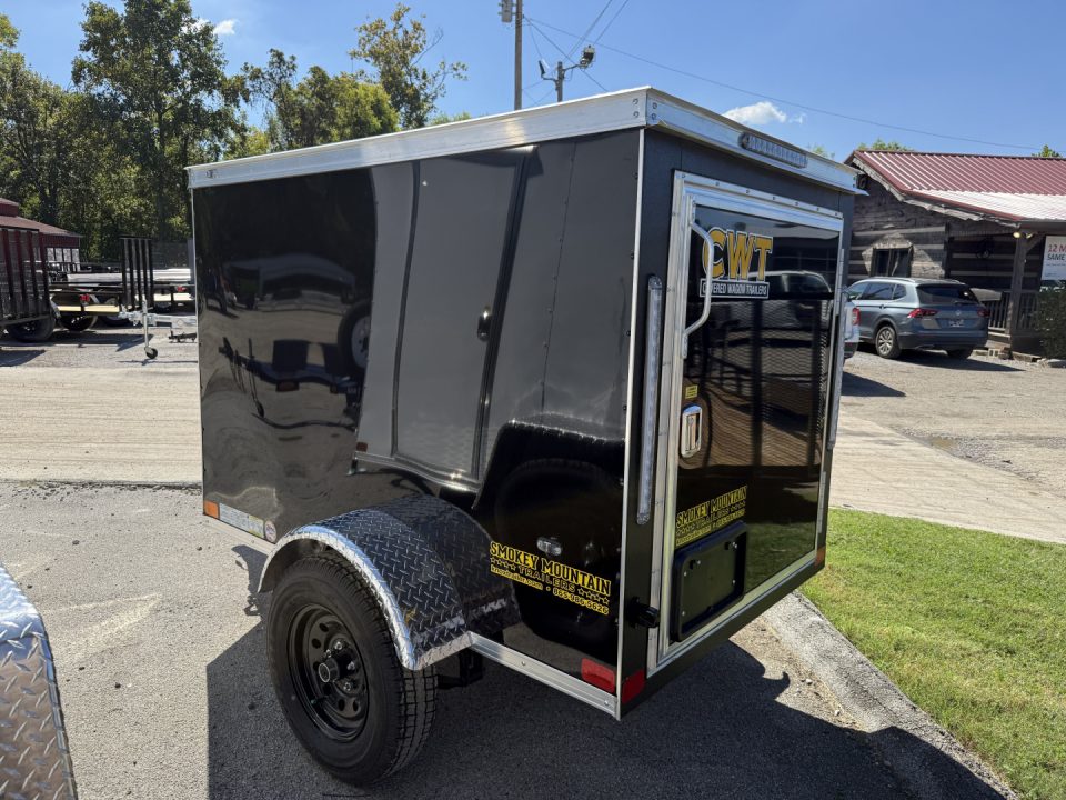 New 2026 Covered Wagon Trailers 4X6 SA Cargo / Enclosed Trailer