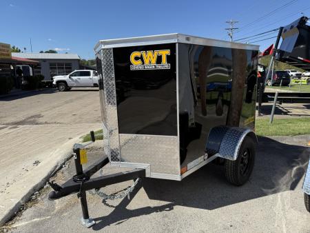 New 2026 Covered Wagon Trailers 4X6 SA Cargo / Enclosed Trailer