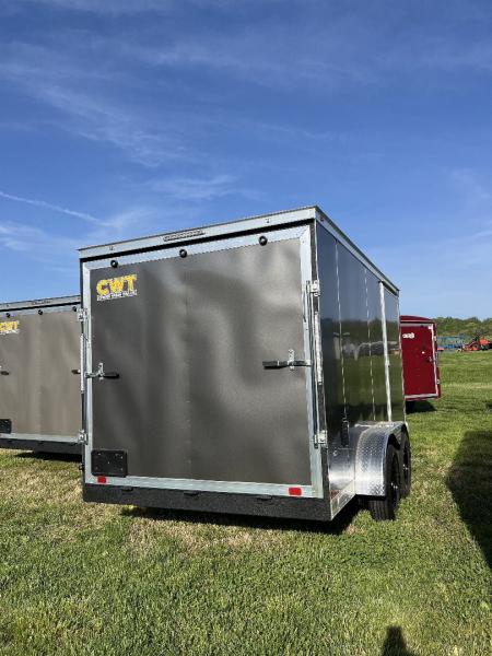 New 2026 Covered Wagon Trailers 7X14 TA2 7' INTERIOR Cargo / Enclosed Trailer