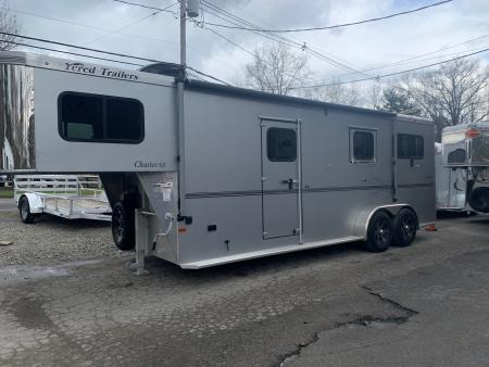 Used 2023 Sundowner Trailers 2+1 GN Horse Trailer