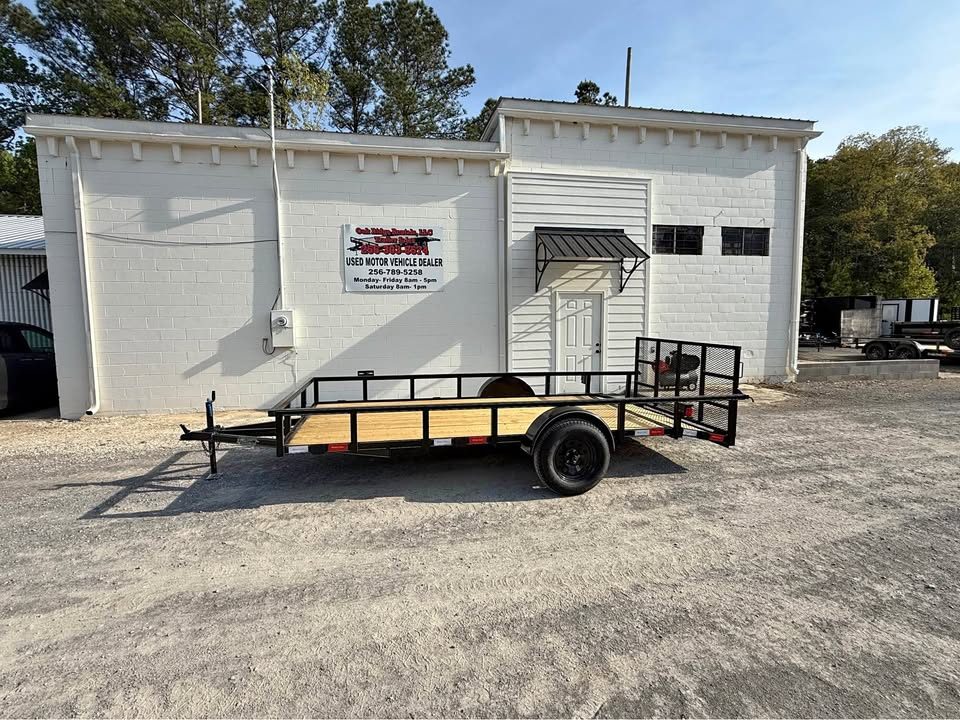New 2026 Oak Ridge77x14SA Utility Trailer