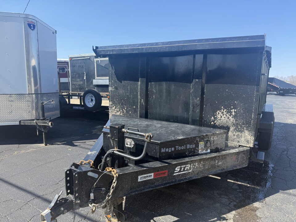 Used 2025 Ascend Industries BPDT16-14 4 FT SIDES Dump Trailer