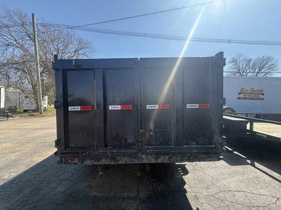 Used 2025 Ascend Industries BPDT16-14 4 FT SIDES Dump Trailer