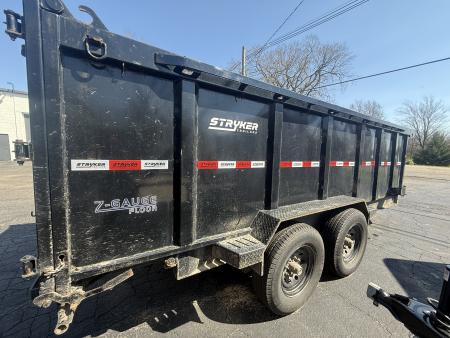 Used 2025 Ascend Industries BPDT16-14 4 FT SIDES Dump Trailer