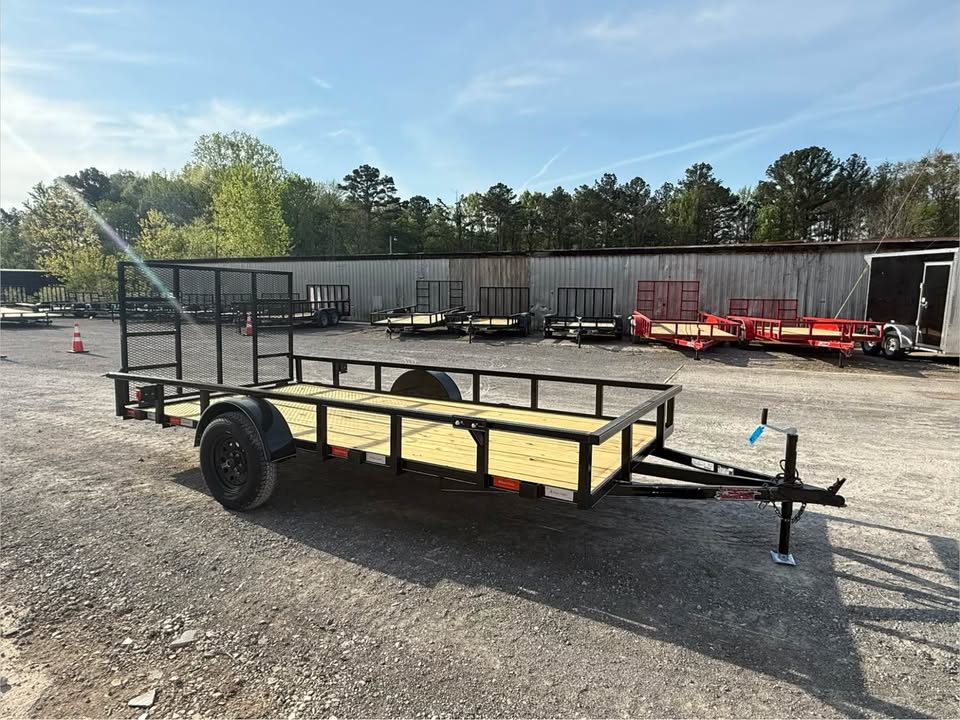 New 2026 Oak Ridge77x14SA Utility Trailer