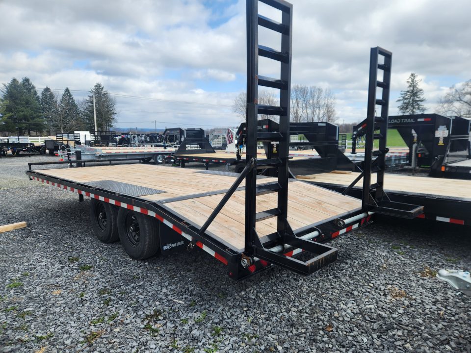 Used 2023 BWISE EHD14 102x20 14K Deckover Equipment Trailer