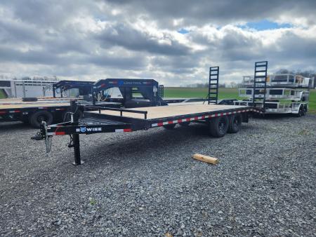 Used 2023 BWISE EHD14 102x20 14K Deckover Equipment Trailer