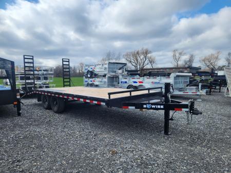 Used 2023 BWISE EHD14 102x20 14K Deckover Equipment Trailer