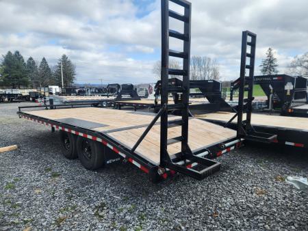 Used 2023 BWISE EHD14 102x20 14K Deckover Equipment Trailer