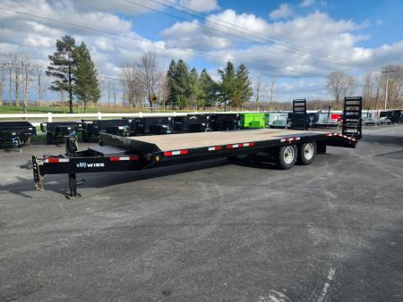 Used 2022 BWISE EHD15 102x24 15.4K Deckover Equipment Trailer