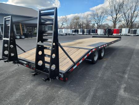 Used 2022 BWISE EHD15 102x24 15.4K Deckover Equipment Trailer
