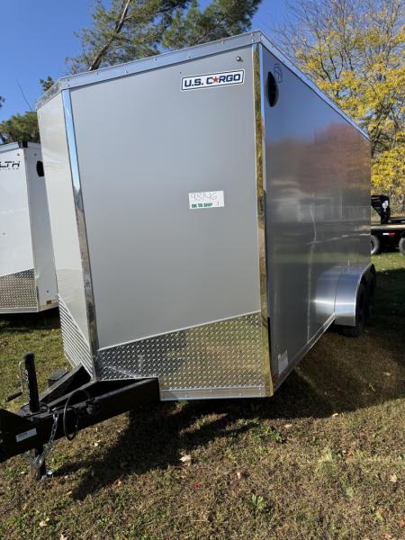 New 2026 US Cargo 7X16 7' INTERIOR W/RAMP DOOR POLY COR Cargo / Enclosed Trailer