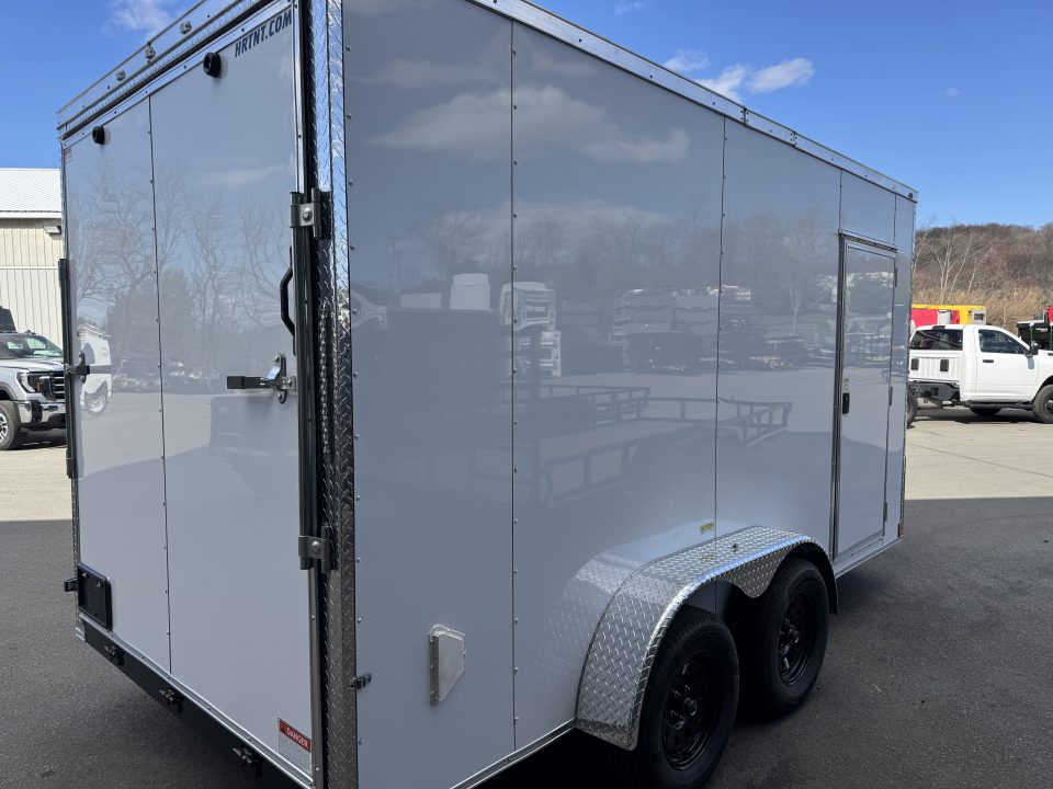 New 2026 Maximum Cargo Trailers 7X14TA Cargo / Enclosed Trailer *WHITE
