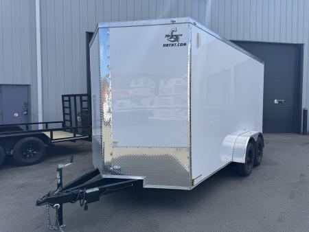 New 2026 Maximum Cargo Trailers 7X14TA Cargo / Enclosed Trailer *WHITE