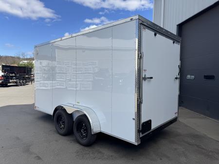 New 2026 Maximum Cargo Trailers 7X14TA Cargo / Enclosed Trailer *WHITE