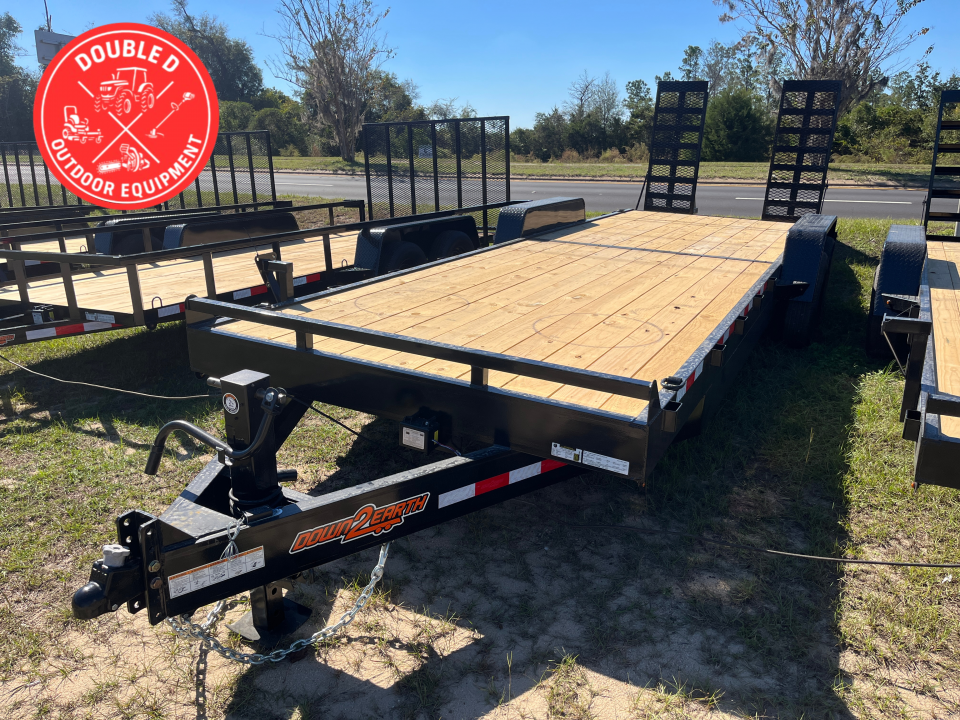 New Down 2 Earth 7x24 14k Equipment Trailer