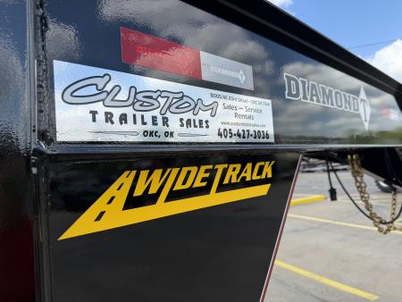 New #037772 2026 DIAMOND T SWF 28 X 102 TANDEM AXLE 14K FLATBED GOOSENECK W/ MAXX RAMPS