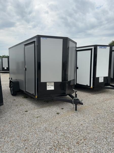 New 2026 Impact Trailers Quake 6x12 3K Ramp Door V-Nose