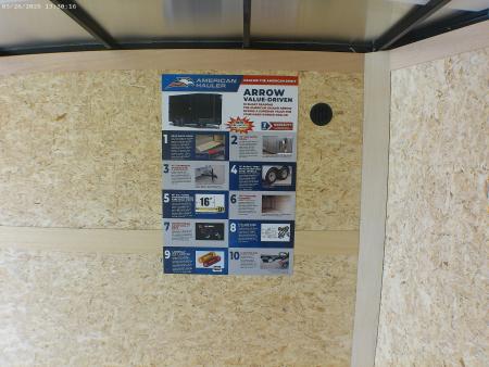 New 2026 American Hauler Arrow 7x16 Deluxe Cargo / Enclosed Trailer