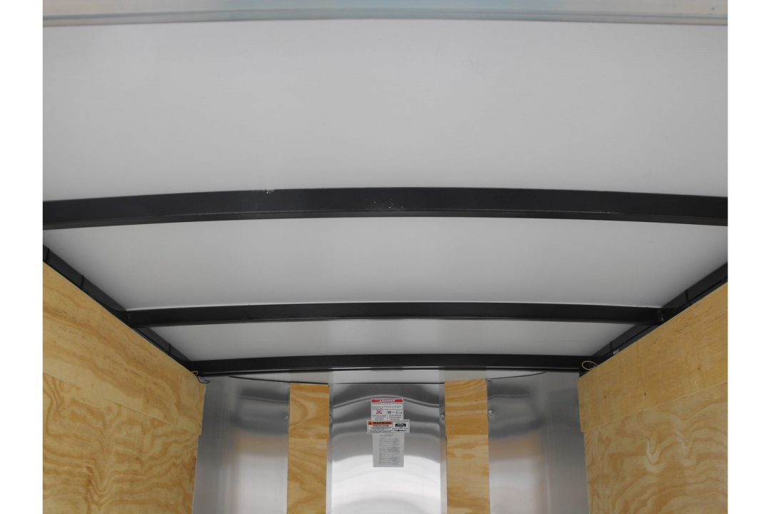 New Enclosed Trailer 4 X 6Barn Door 4' 6" Interior Red In Color 030 Skin