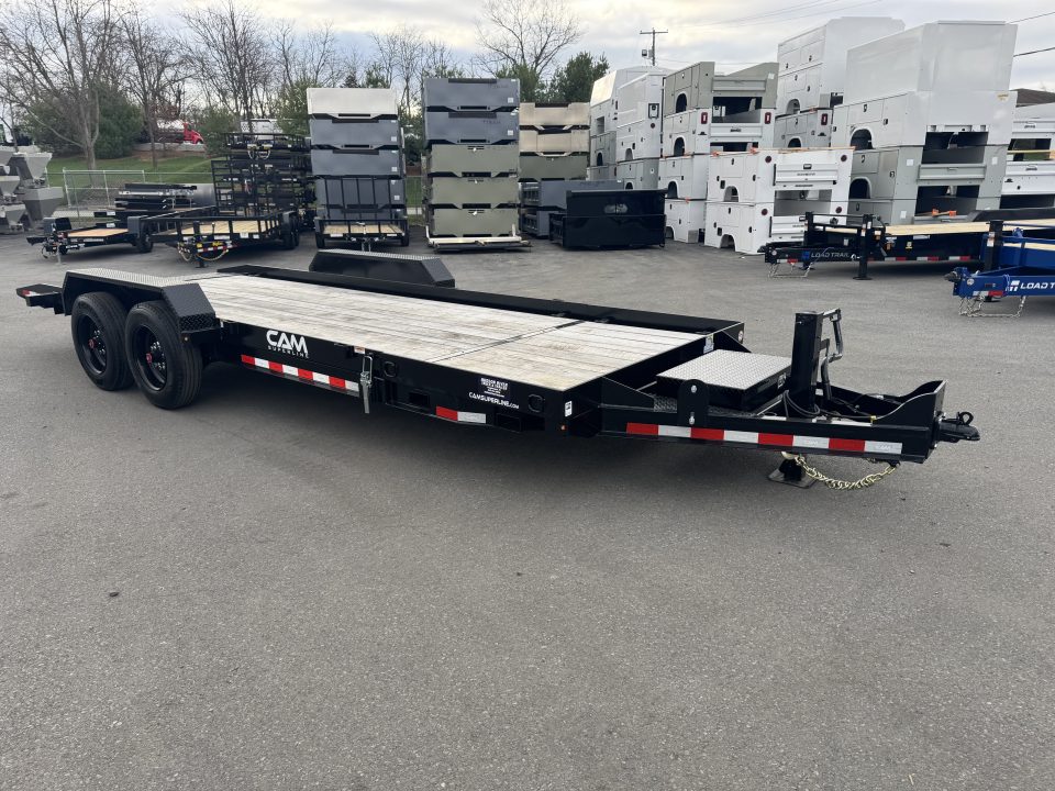 New 2026 Cam Superline P8CAM174STT 8.5X17+4 Equipment Trailer *SPLIT TILT