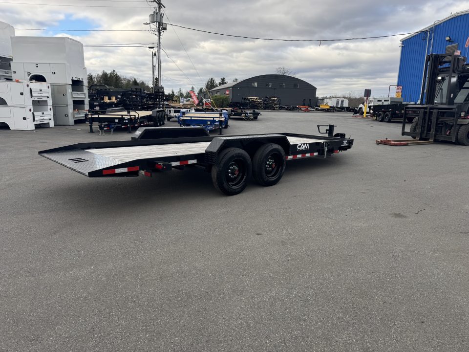 New 2026 Cam Superline P8CAM174STT 8.5X17+4 Equipment Trailer *SPLIT TILT