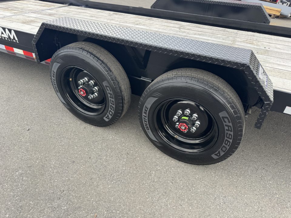 New 2026 Cam Superline P8CAM174STT 8.5X17+4 Equipment Trailer *SPLIT TILT