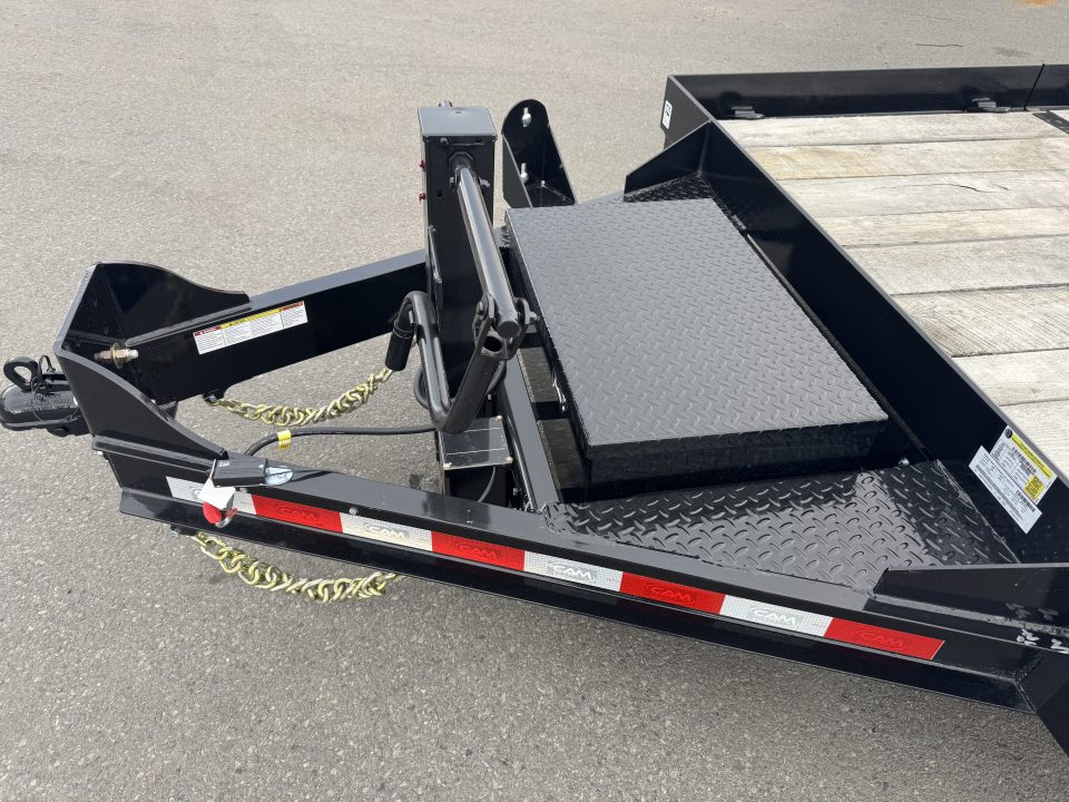 New 2026 Cam Superline P8CAM174STT 8.5X17+4 Equipment Trailer *SPLIT TILT