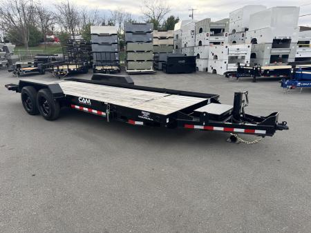 New 2026 Cam Superline P8CAM174STT 8.5X17+4 Equipment Trailer *SPLIT TILT