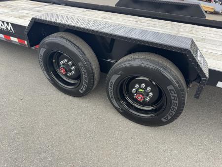 New 2026 Cam Superline P8CAM174STT 8.5X17+4 Equipment Trailer *SPLIT TILT