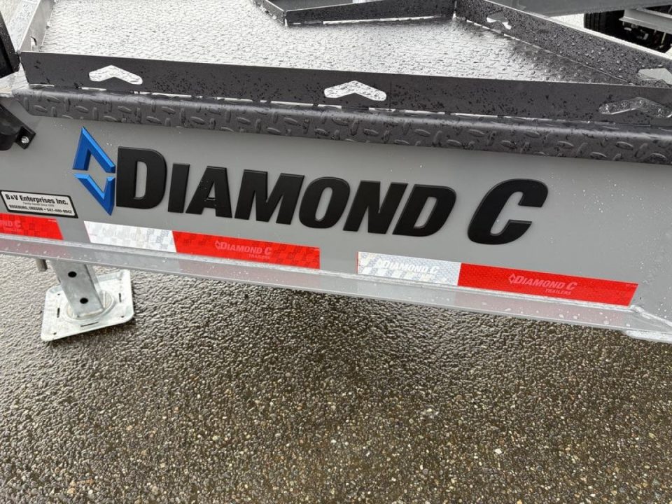 New SALE! DUMP TRAILER 2026 Diamond C LPT207 82X14 LOW PROFILE 15500 GVWR CEMENT GRAY