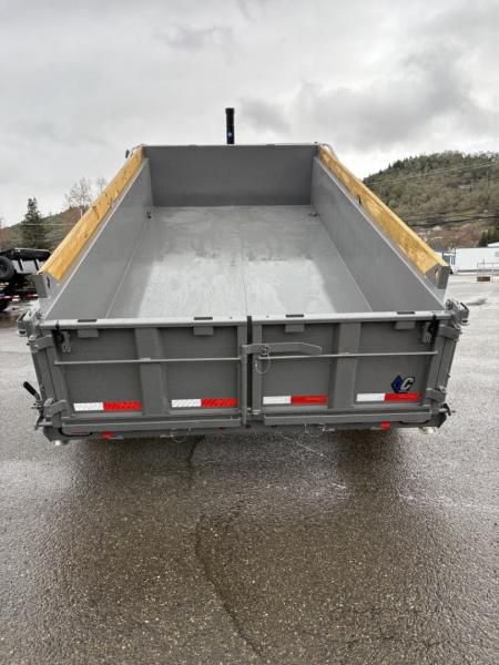 New SALE! DUMP TRAILER 2026 Diamond C LPT207 82X14 LOW PROFILE 15500 GVWR CEMENT GRAY