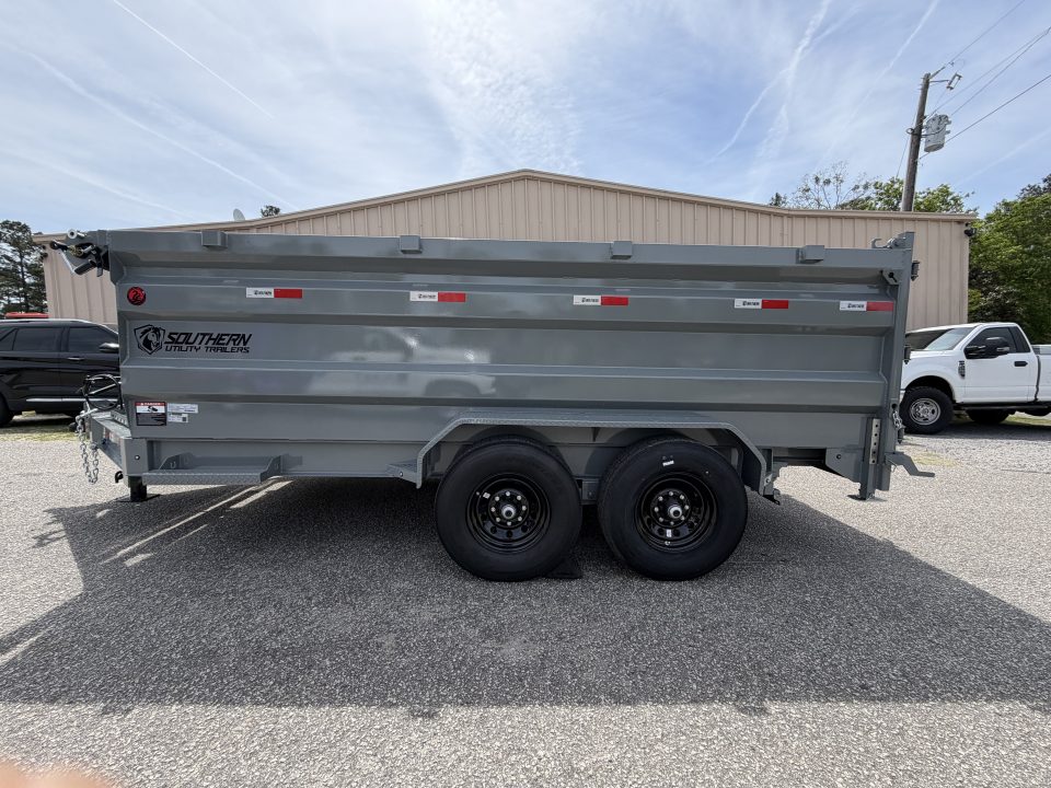 New 2026 Southern Utility 7X14X4 Dump Trailer