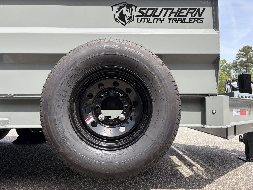 New 2026 Southern Utility 7X14X4 Dump Trailer